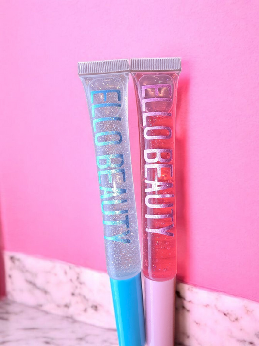 Duo (2pk) Peppermint Green-tea & Honey + Dragonfruit Jelly Scented Gloss